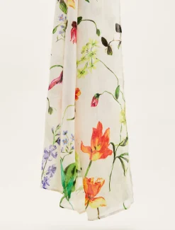 Bouquet Floral Lightweight Scarf