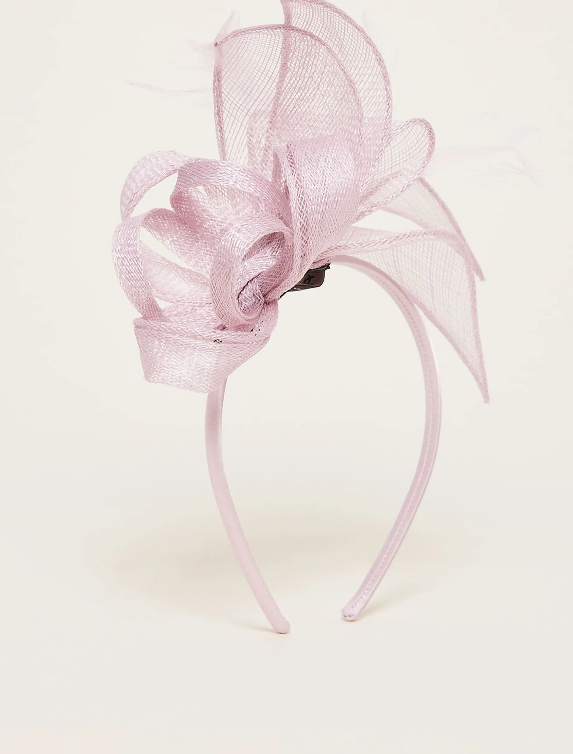 Bow And Feather Headband