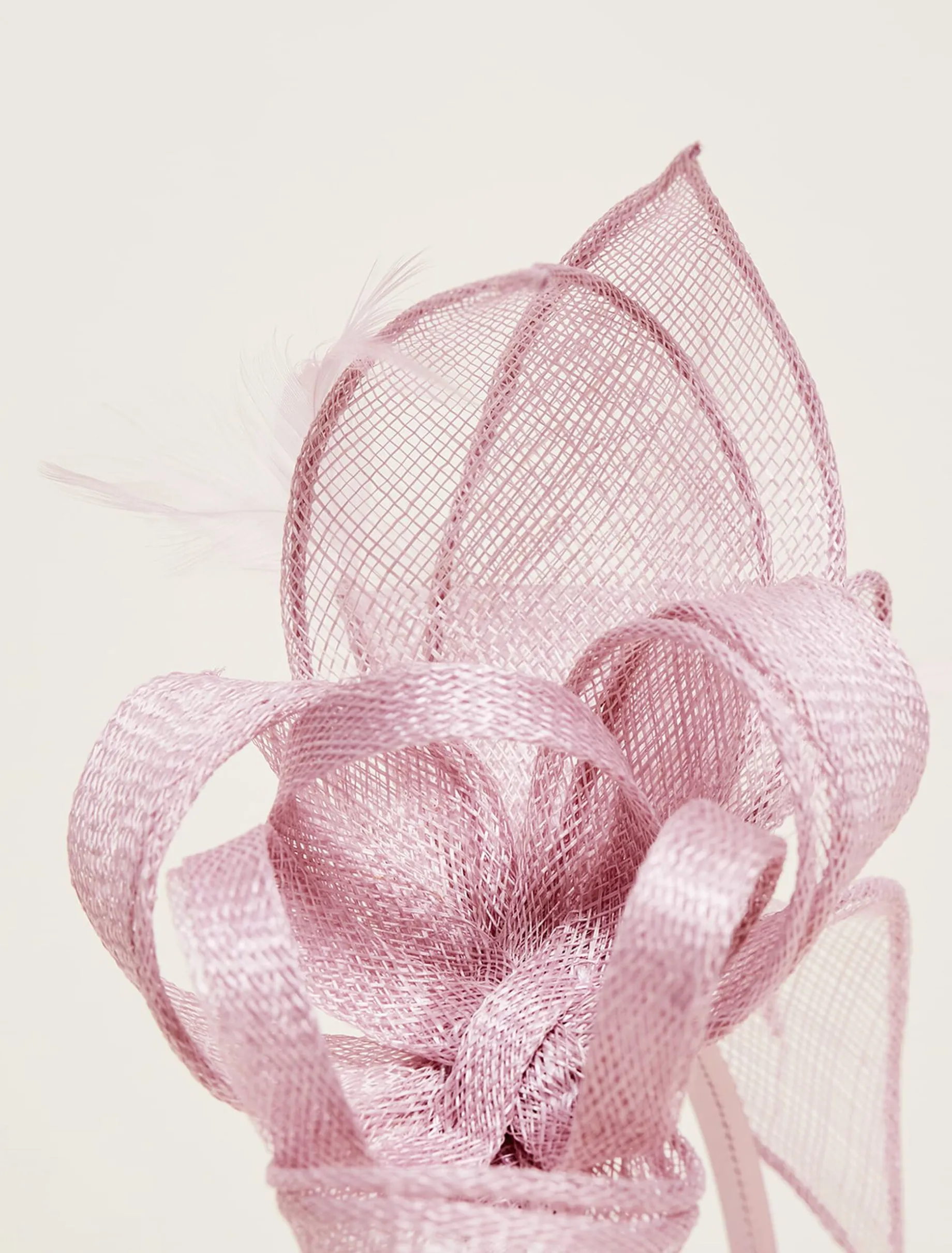 Bow And Feather Headband