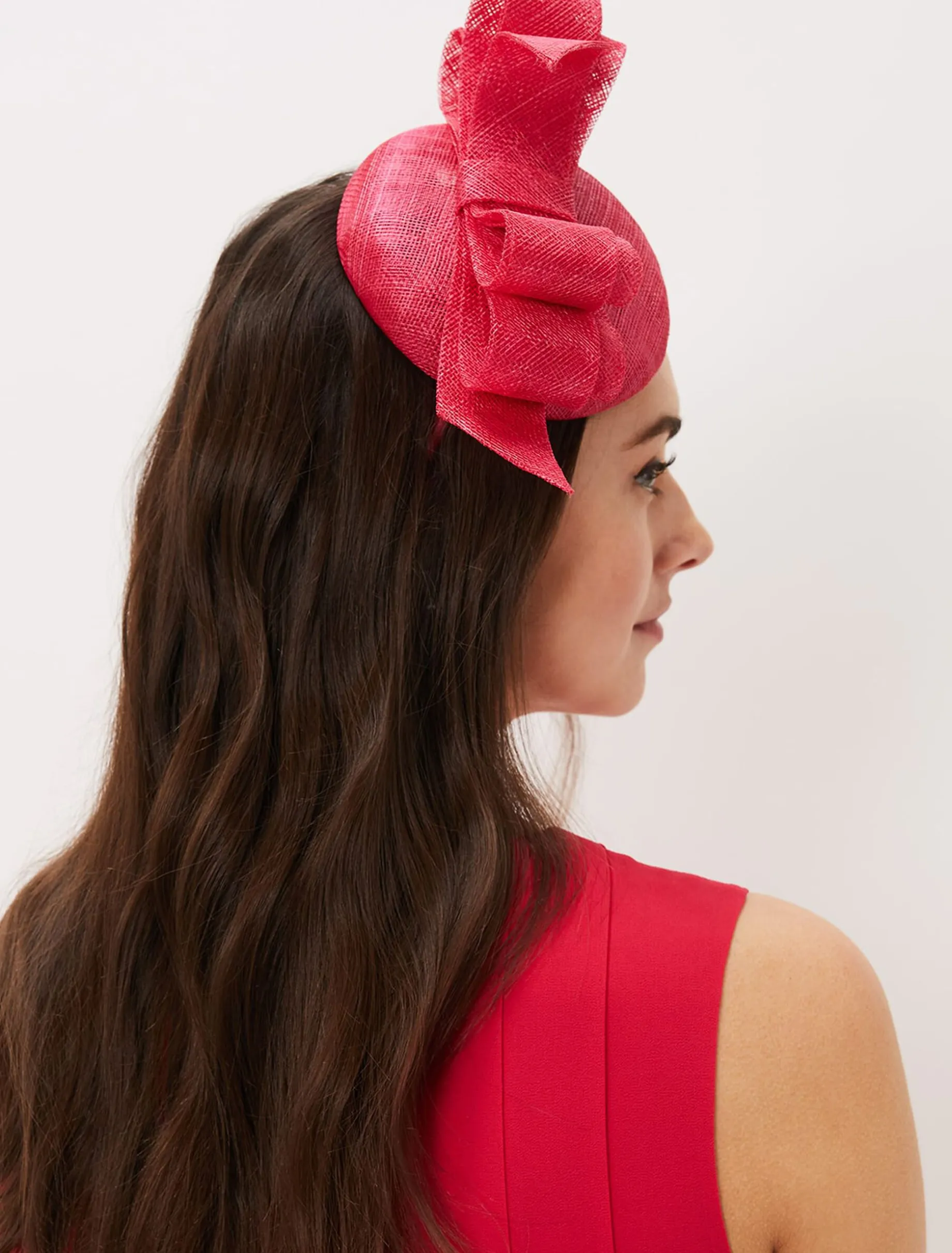 Bow Detail Pillbox Fascinator