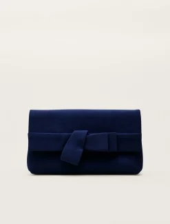 Bow Front Clutch Bag