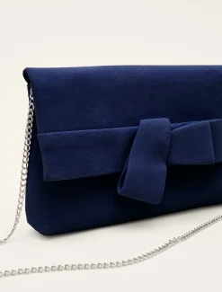 Bow Front Clutch Bag