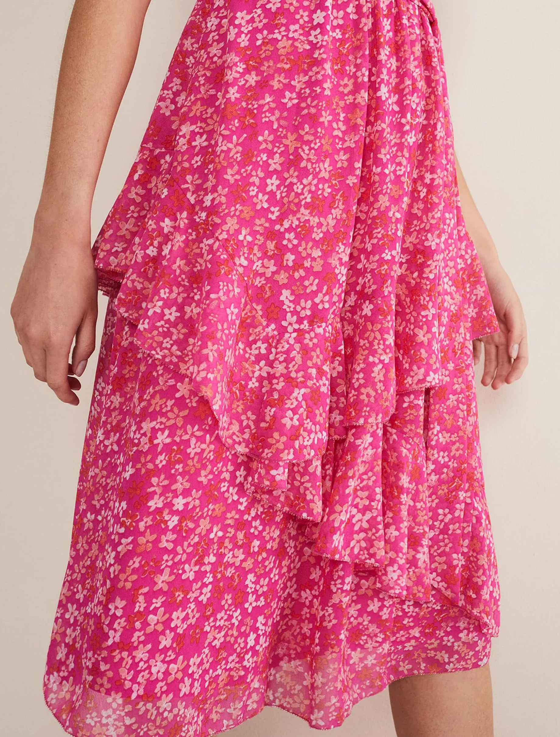 Breesha Printed Dress