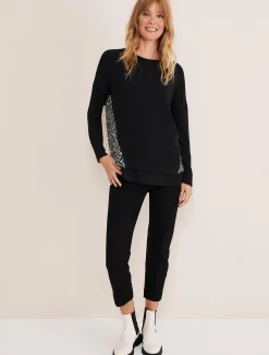 Bregitta Front Seam Top