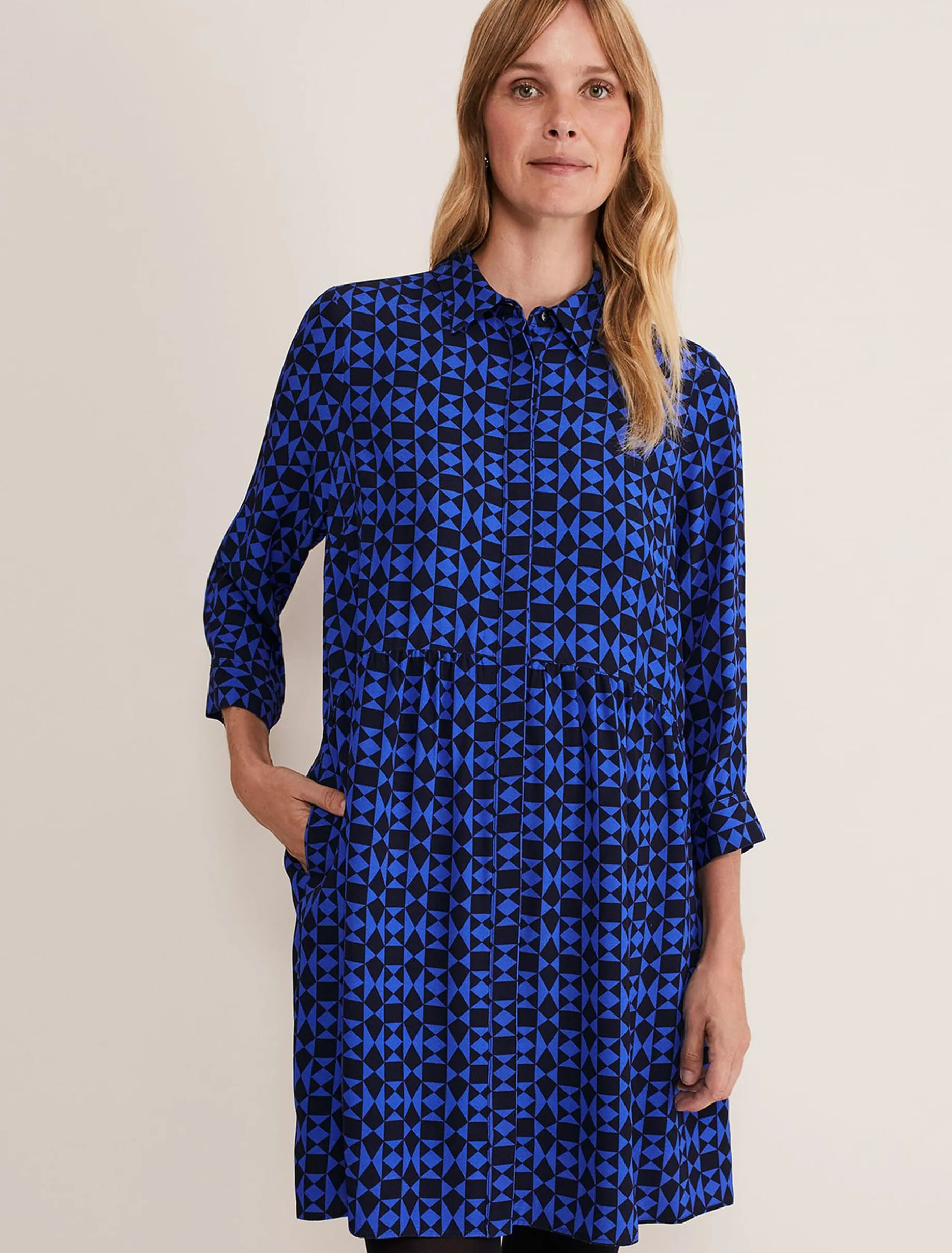 Bregitta Geo Swingdress