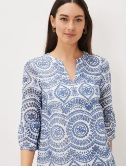 Brianne Broderie Shift Dress