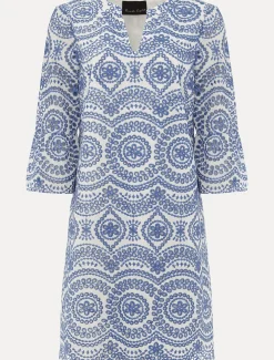 Brianne Broderie Shift Dress