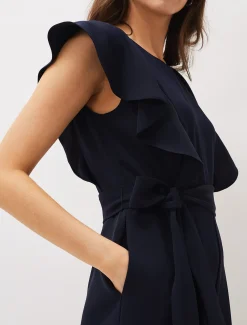 Bridie Frill Bodice Wide Leg Jumpsuit