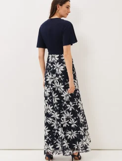 Brogan Lace Skirt Maxi Dress