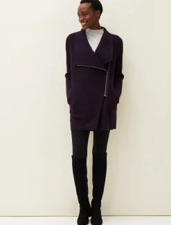 Byanca Zip Knit Coat