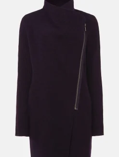 Byanca Zip Knit Coat