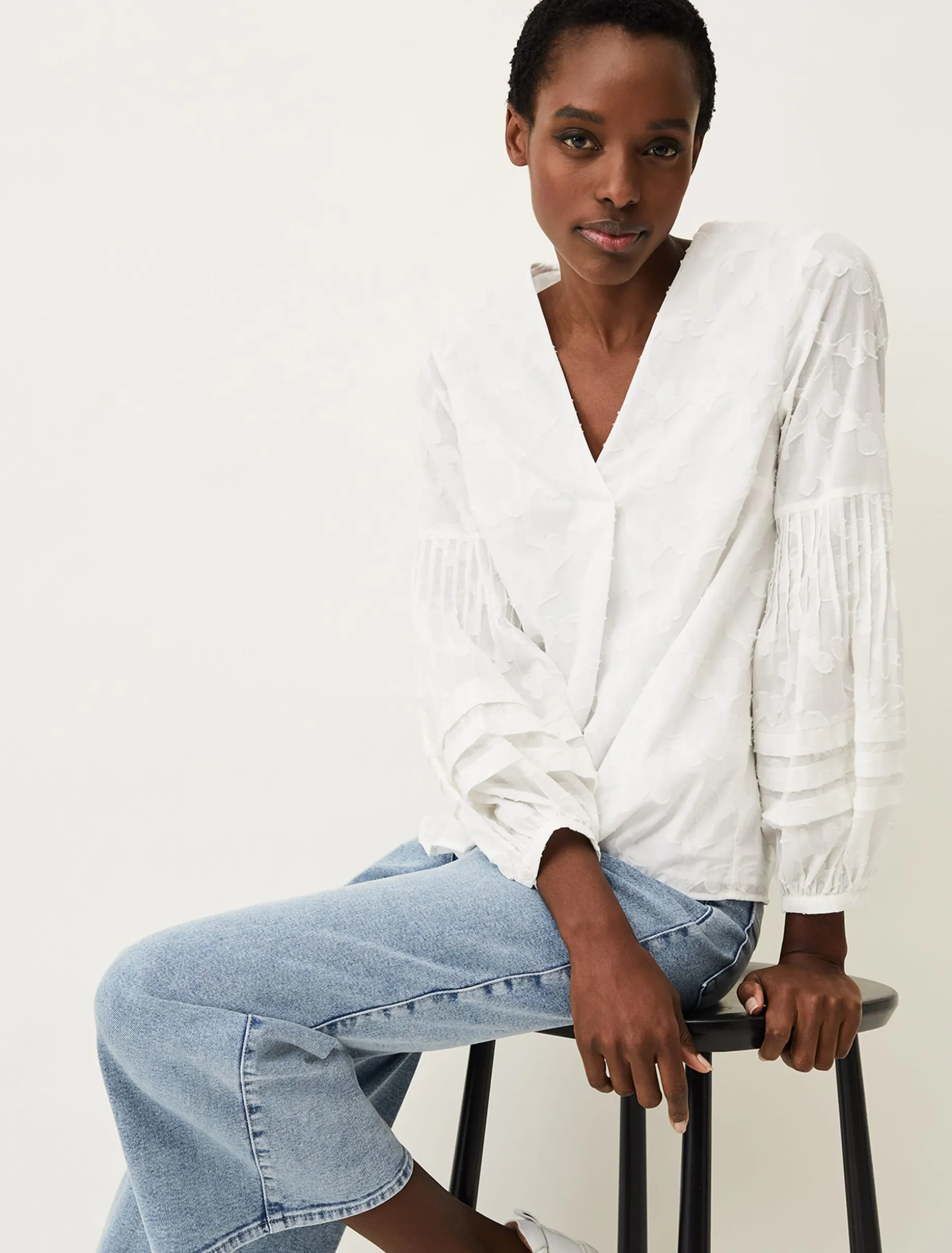 Cali Burnout Blouse