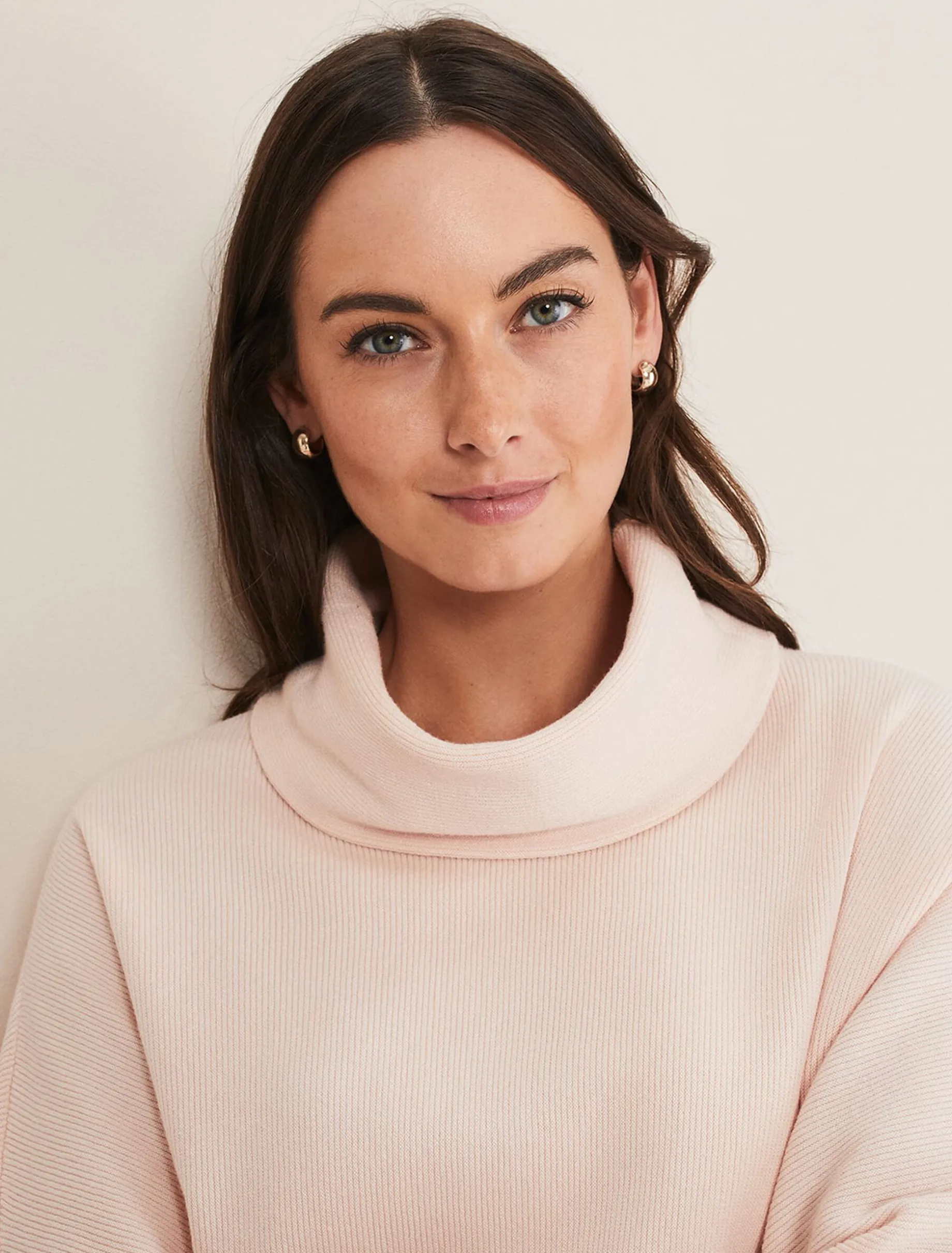 Camillan Cowl Neck Knit Jumper