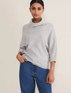 Camillan Cowl Neck Knit Jumper