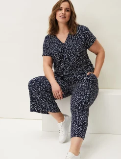 Carin Spot Culotte Trousers