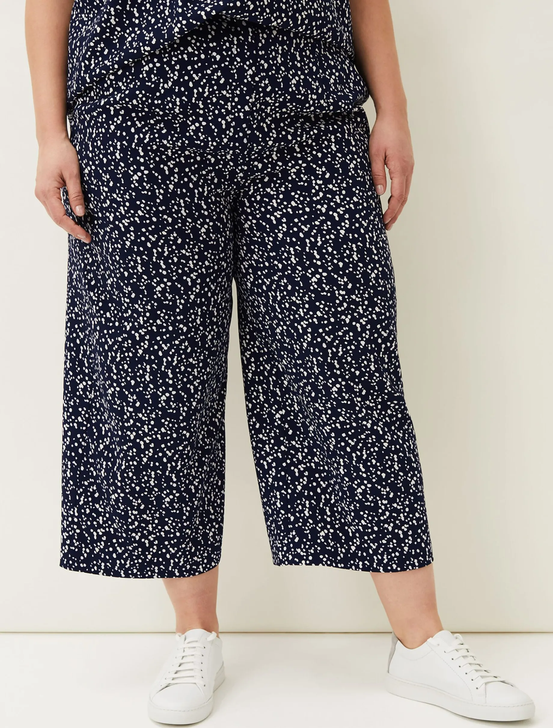 Carin Spot Culotte Trousers