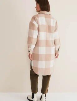 Carla Checked Shacket