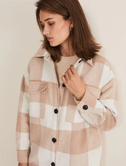 Carla Checked Shacket