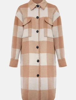 Carla Checked Shacket