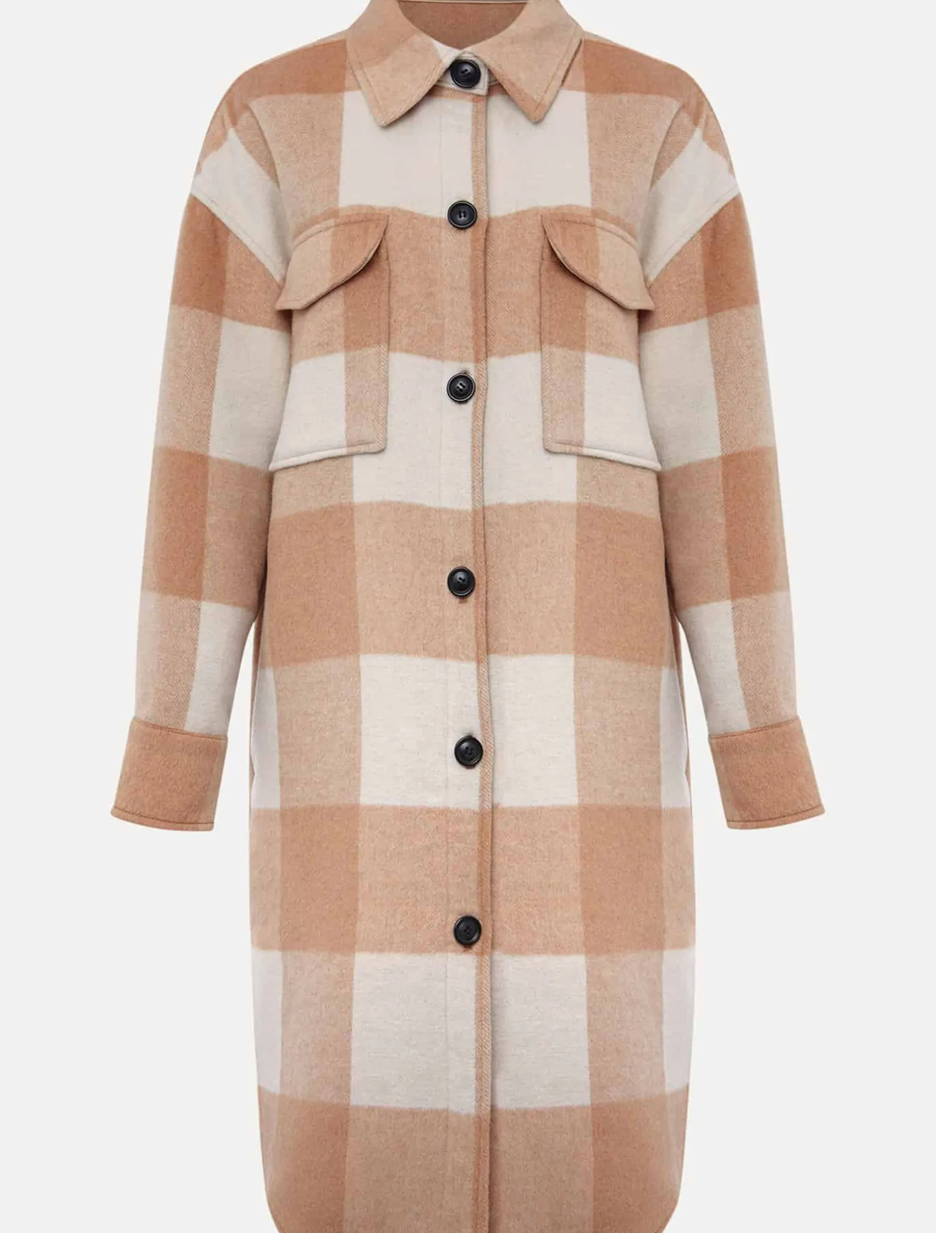 Carla Checked Shacket