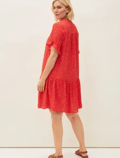 Cassia Print Swing Dress