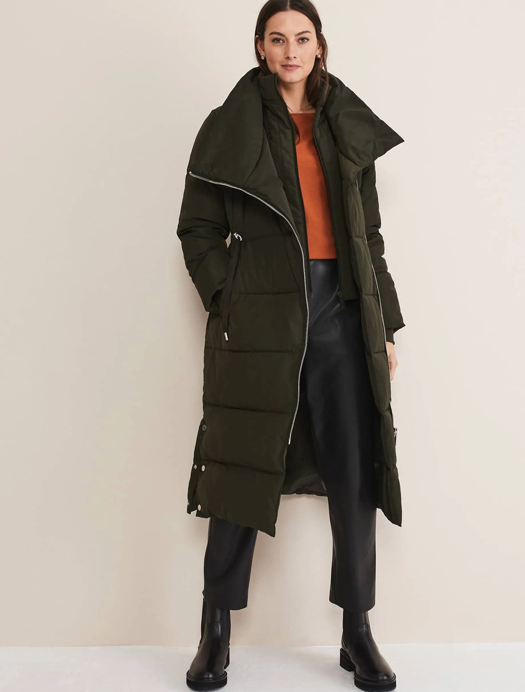 Casual Leather Pull On Ankle Boots