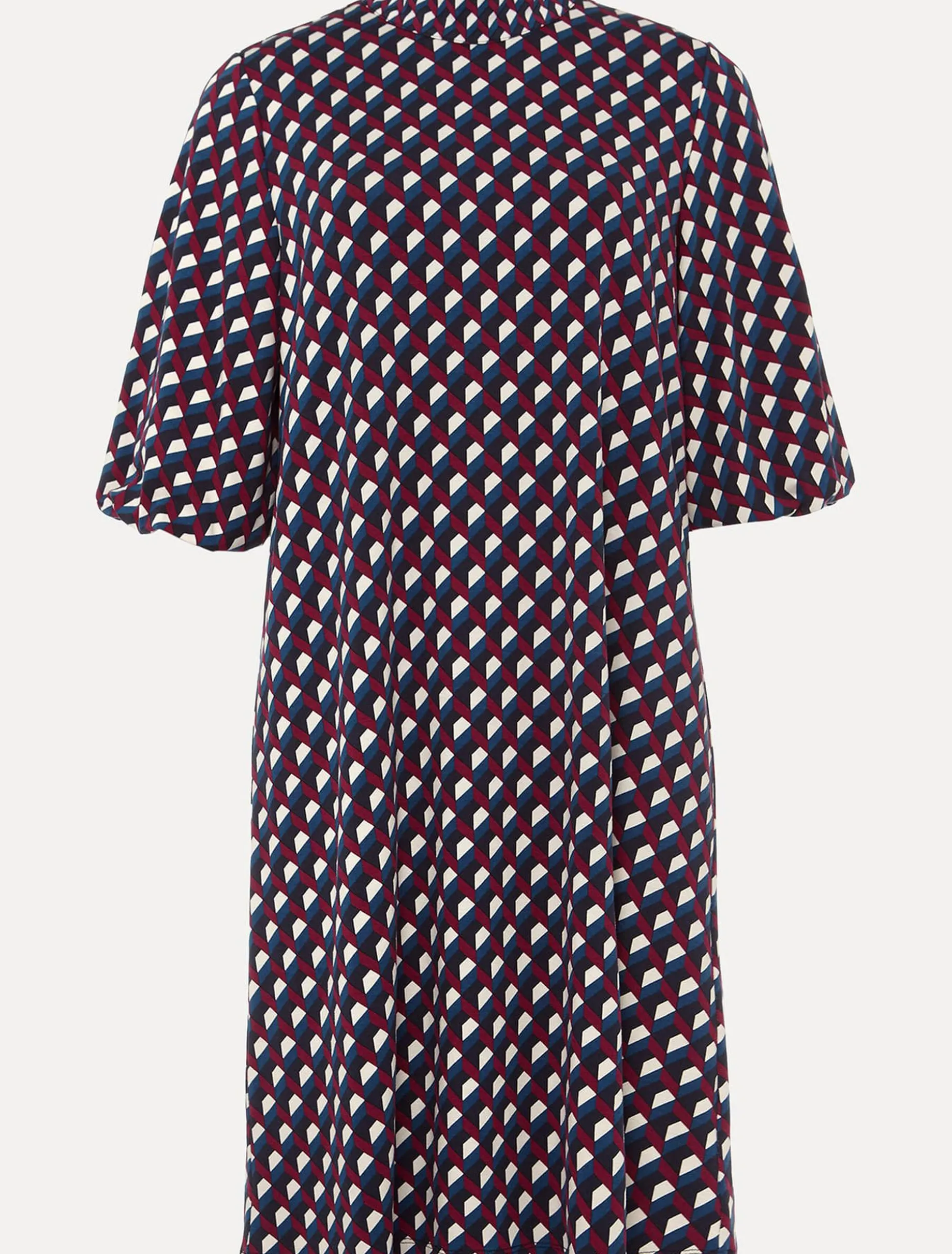 Cathye Geometric Print Tunic Dress