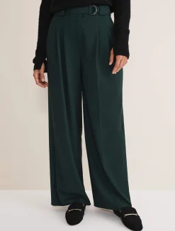 Catira Crepe Wide Leg Trousers