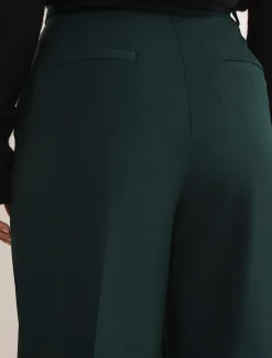 Catira Crepe Wide Leg Trousers