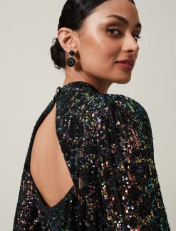 Celeste Sequin Maxi Dress