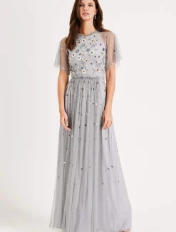 Celestra Embellished Maxi Dress