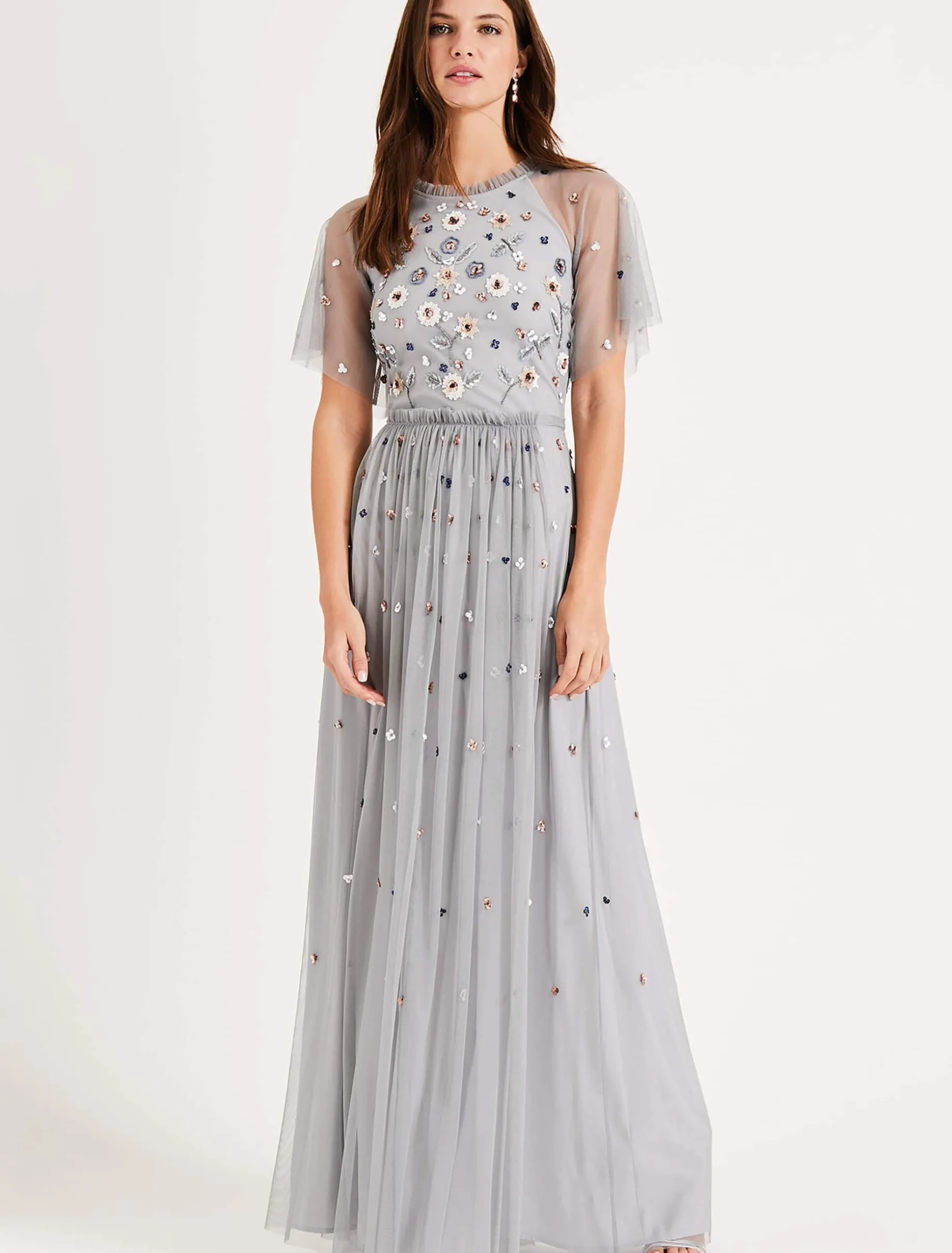 Celestra Embellished Maxi Dress