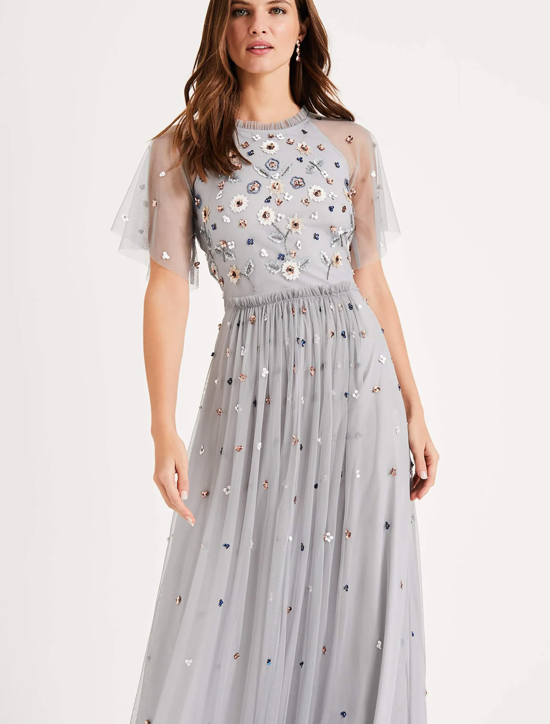 Celestra Embellished Maxi Dress