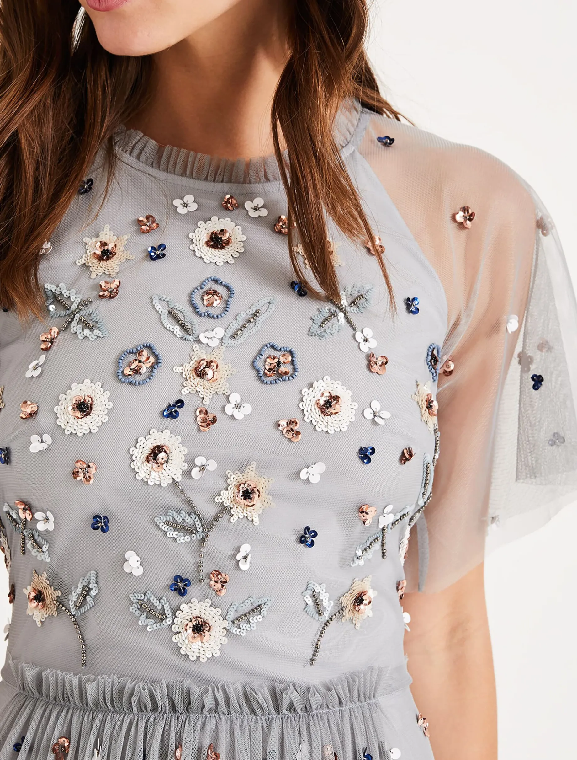 Celestra Embellished Maxi Dress