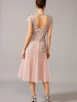 Celia Embellished Tulle Dress