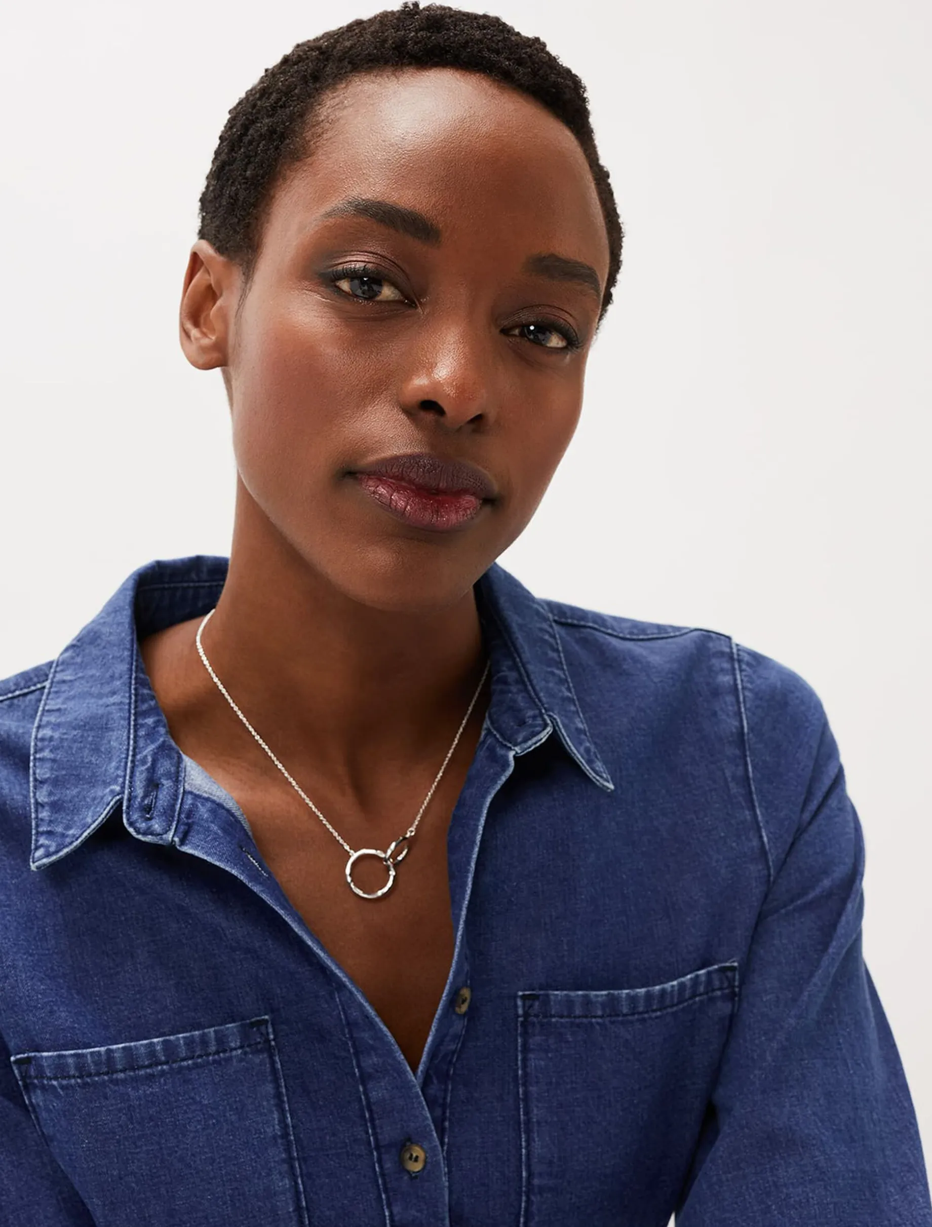 Chain Ring Necklace