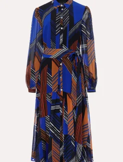 Chantilly Chiffon Shirt Dress