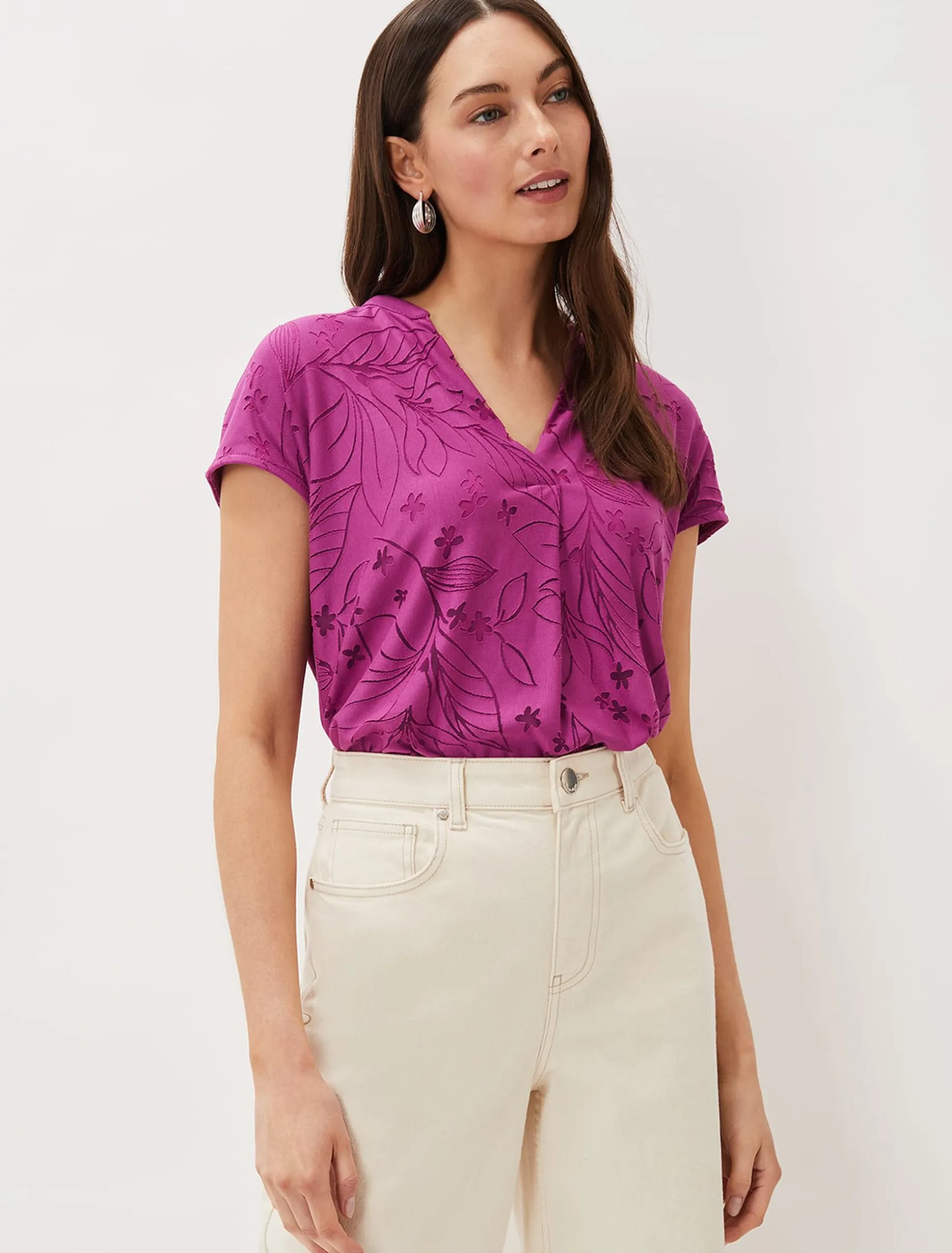 Charleigh Burnout Top