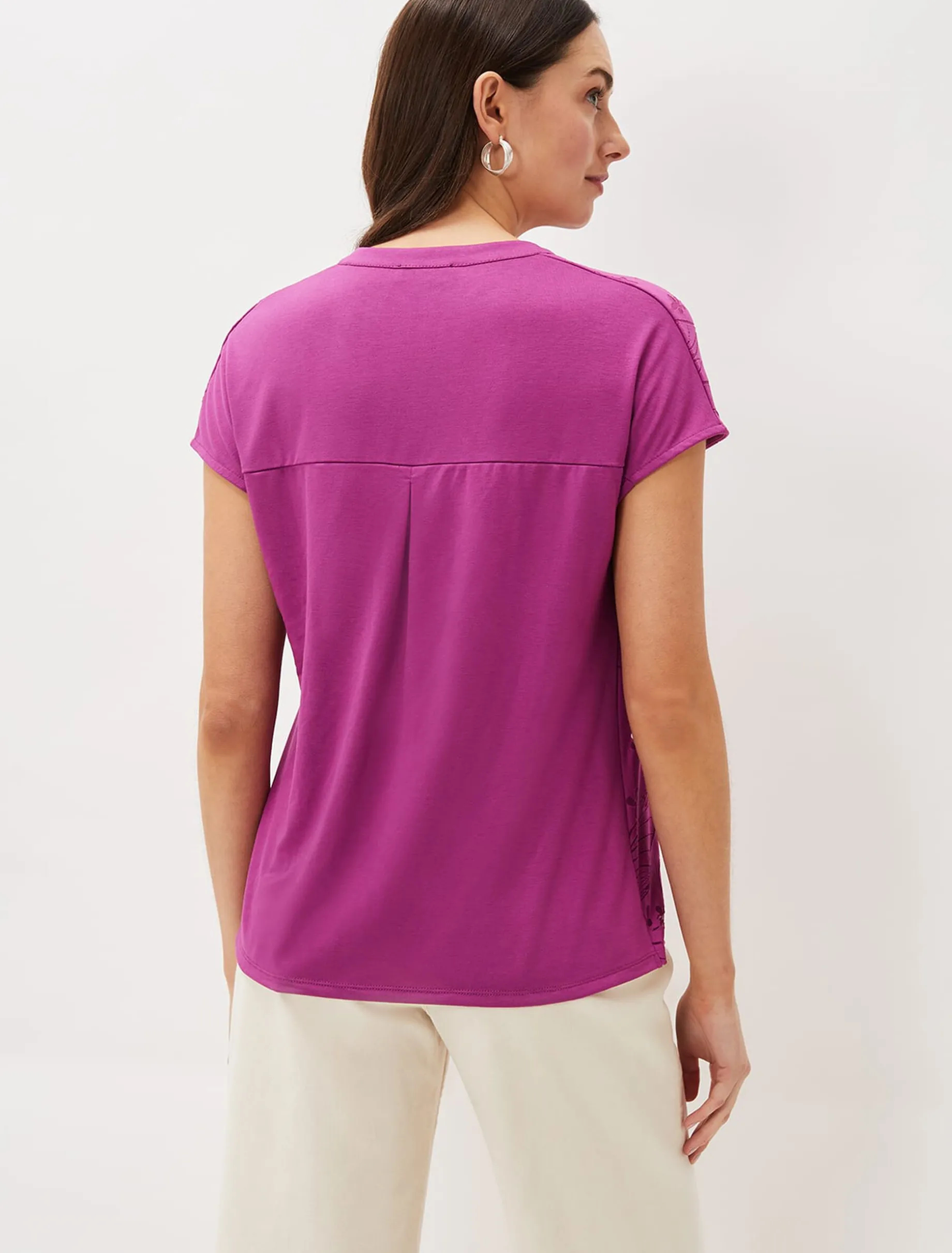 Charleigh Burnout Top