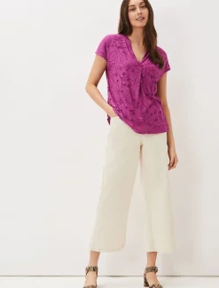 Charleigh Burnout Top