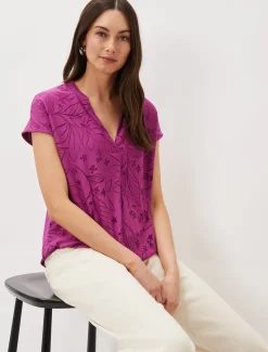 Charleigh Burnout Top