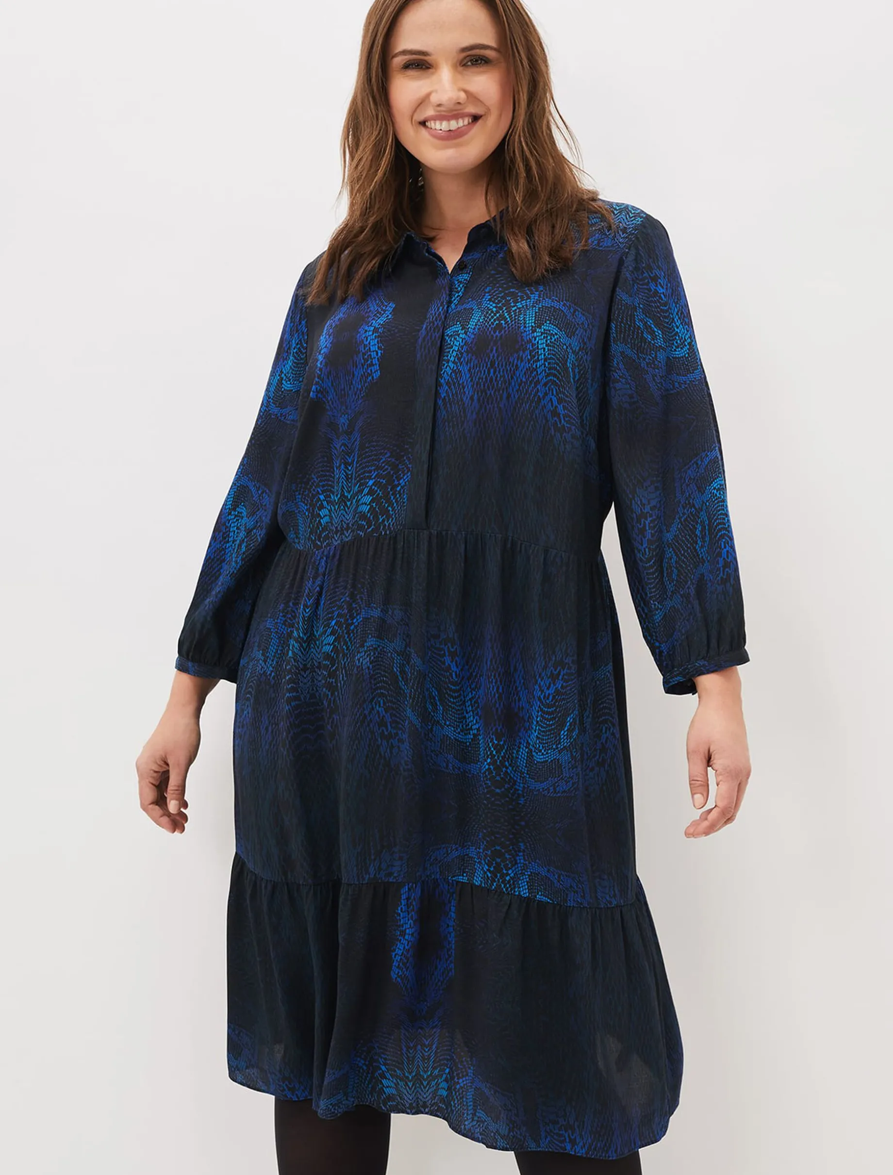 Charlotte Snake Print Dress