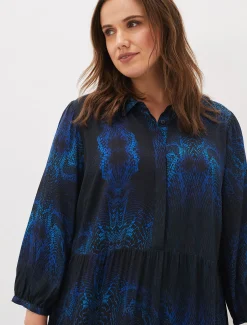 Charlotte Snake Print Dress
