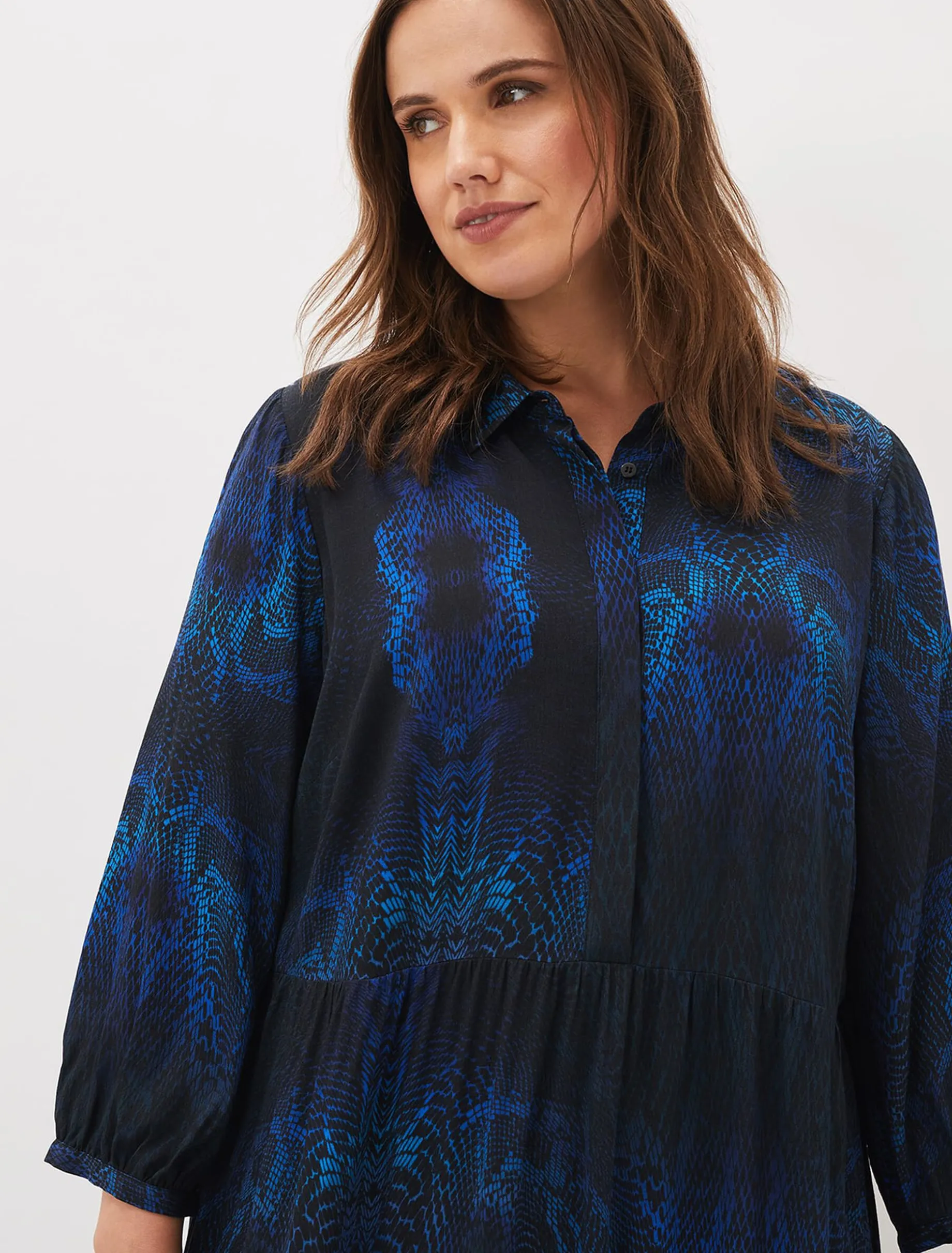 Charlotte Snake Print Dress