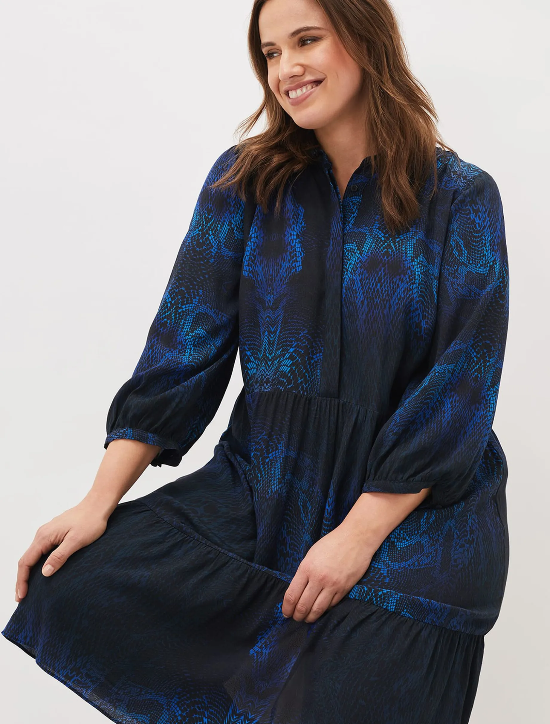 Charlotte Snake Print Dress
