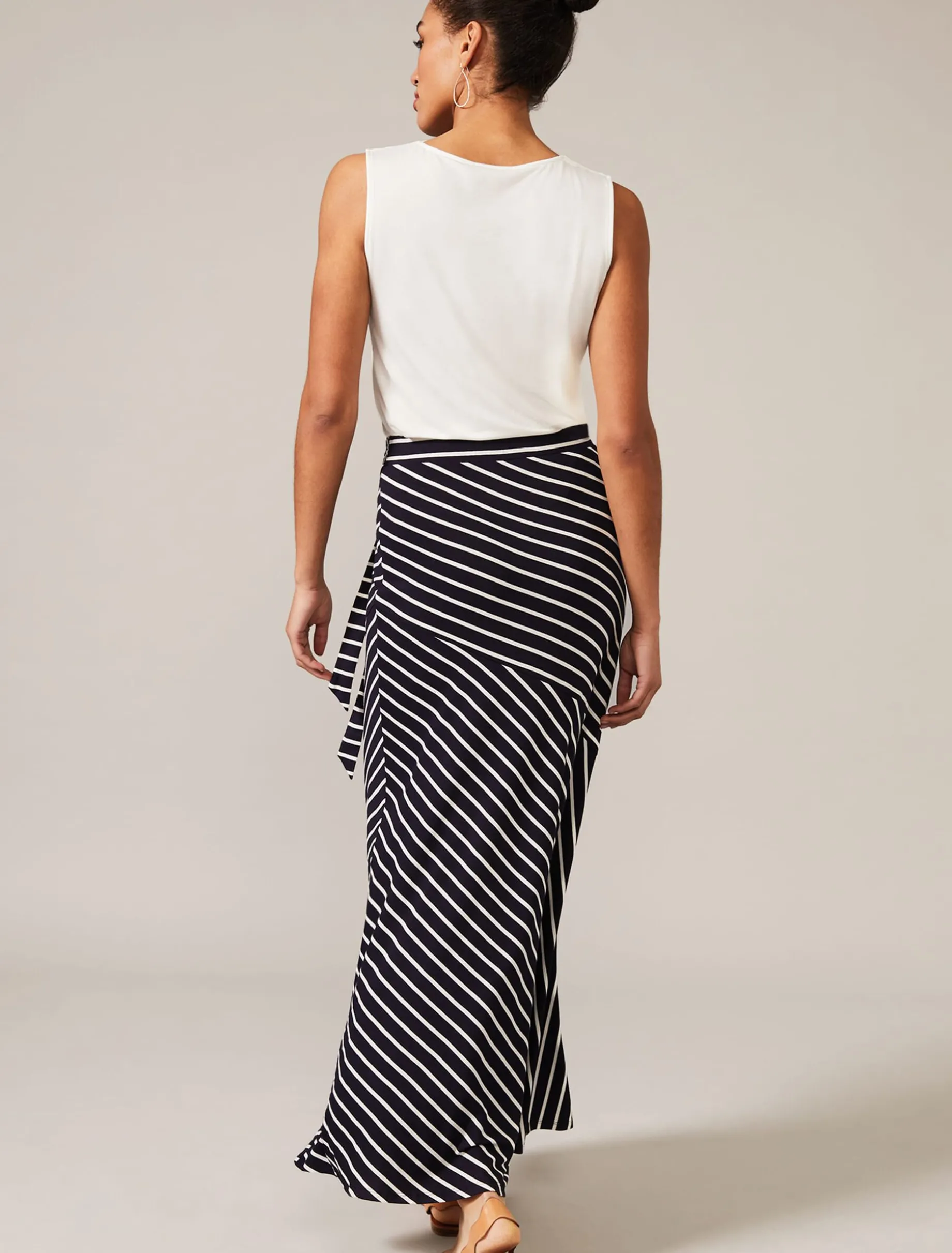 Cheyenne Stripe Maxi Skirt