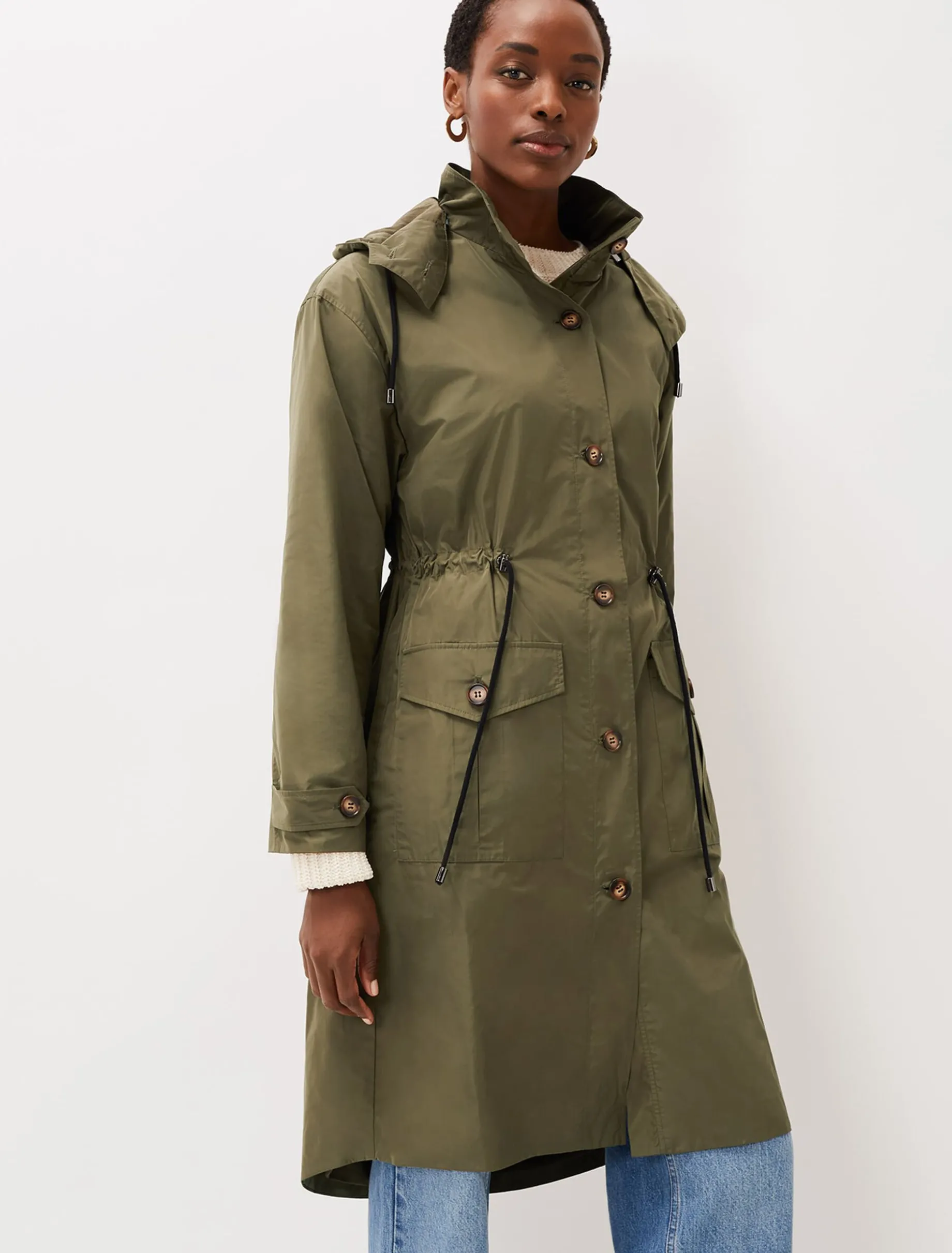 Chloe Longline Parka Coat