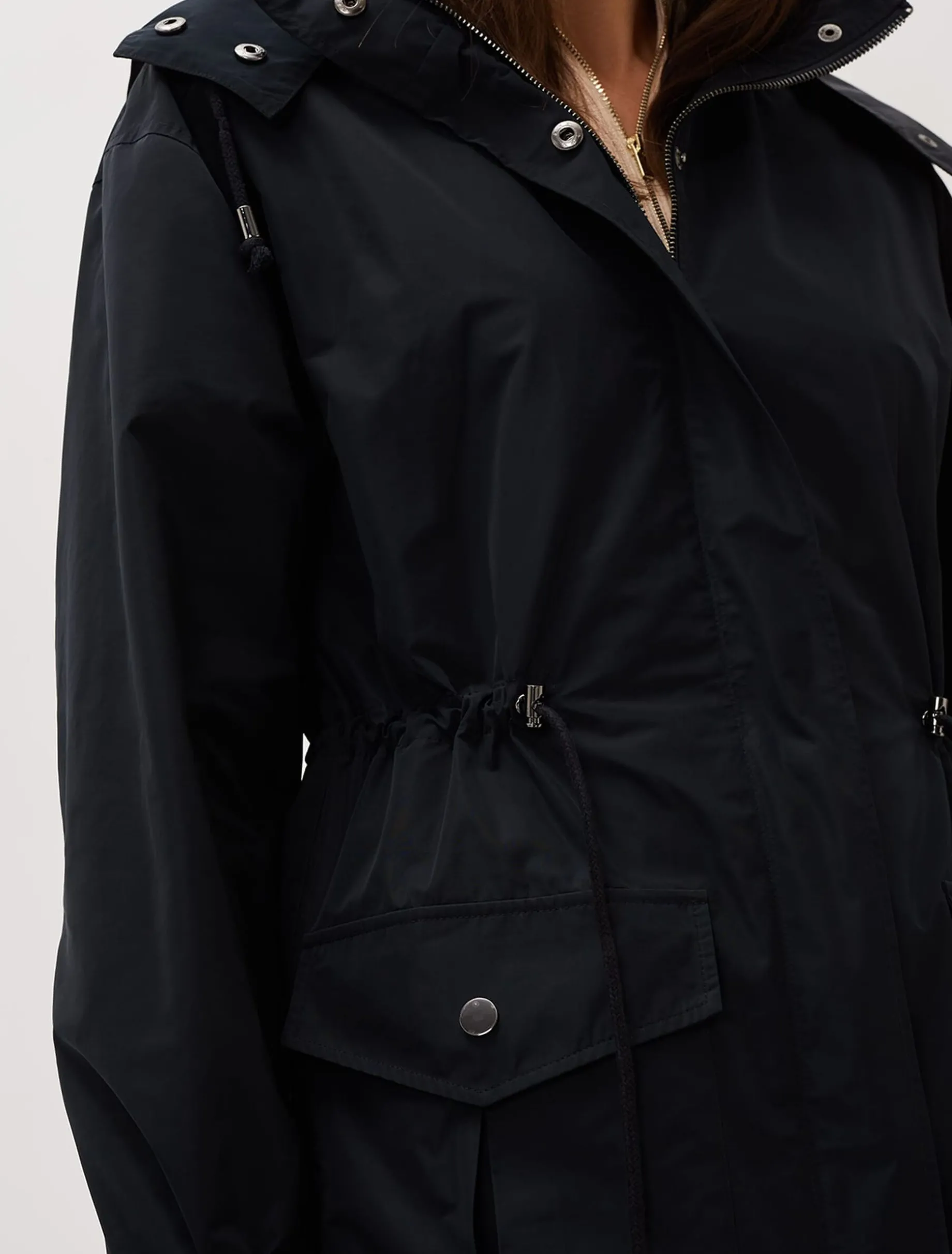Chloe Longline Parka Coat
