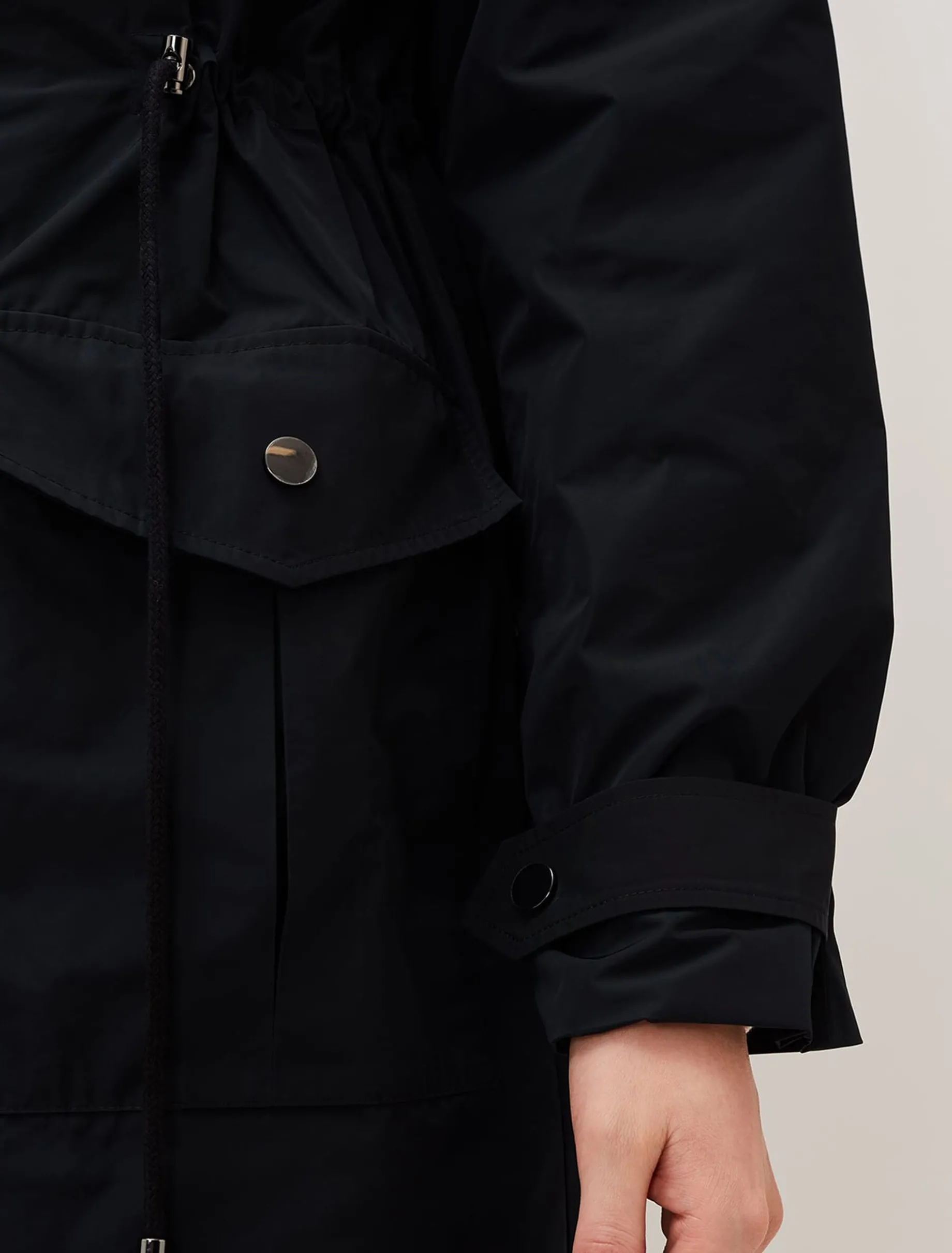 Chloe Longline Parka Coat