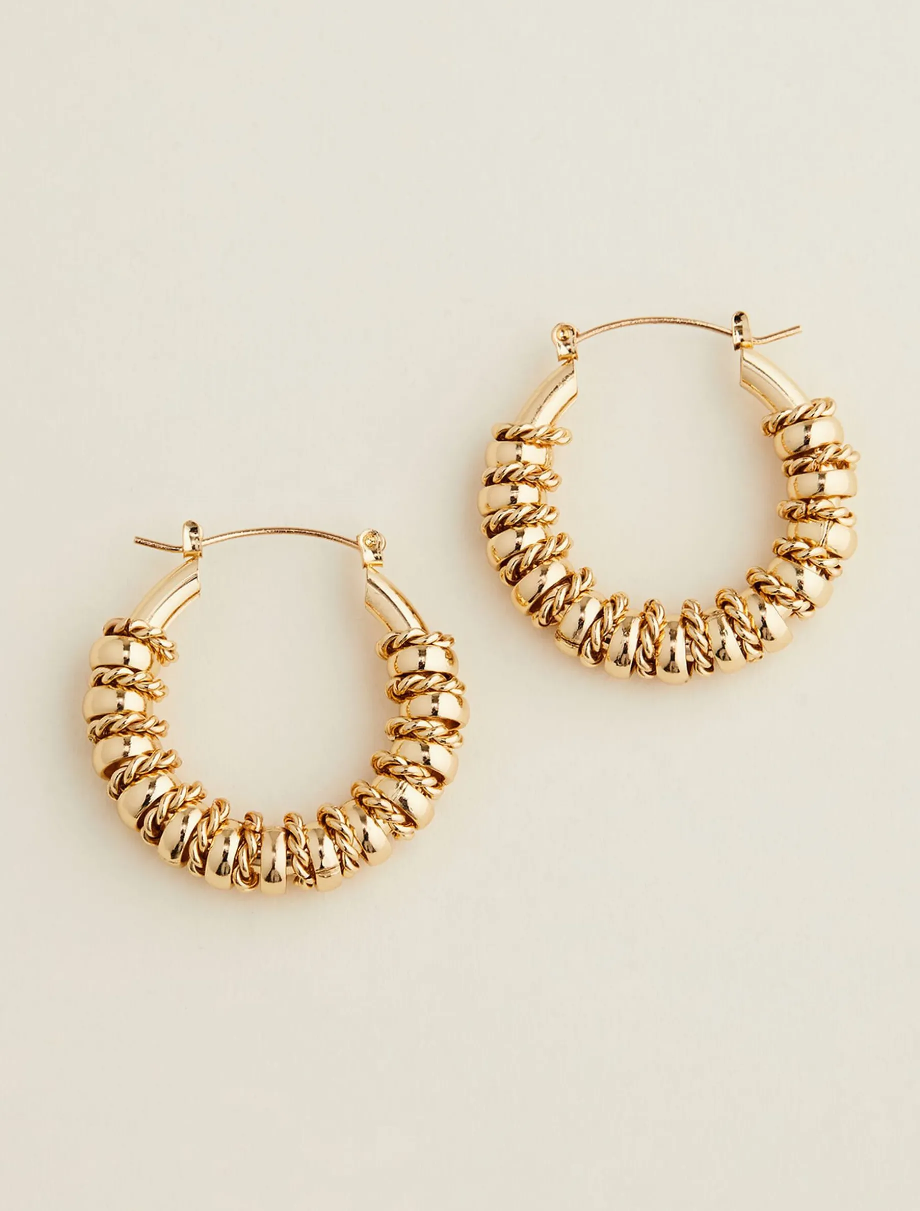 Chunky Ring Hoop Earring